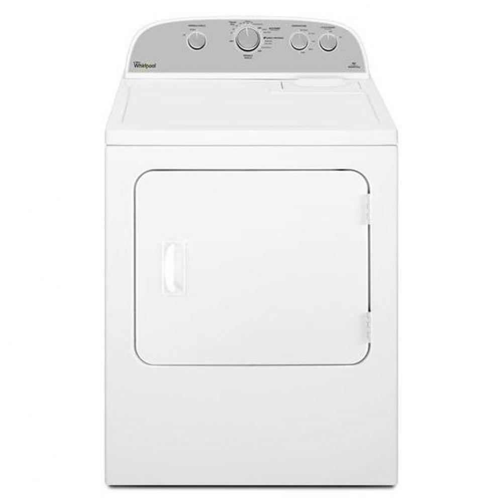 5.9 cu. ft. Top Load Gas Dryer with Flat Back Design