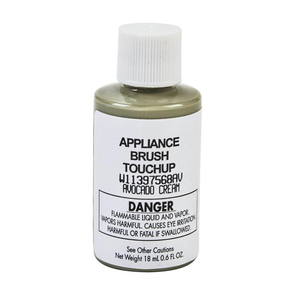 Touch Up Paint: 0.6-Oz Paint Bottle W/Brush, Color Spec-969573, Color- Avocado Cream