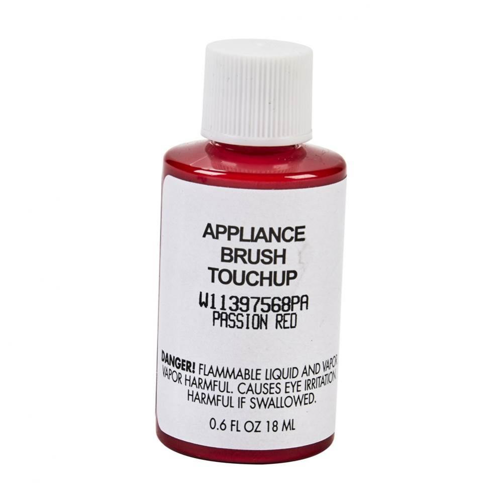 Touch Up Paint: 0.6-Oz Paint Bottle W/Brush, Color Spec-968776, Color- Signature Red