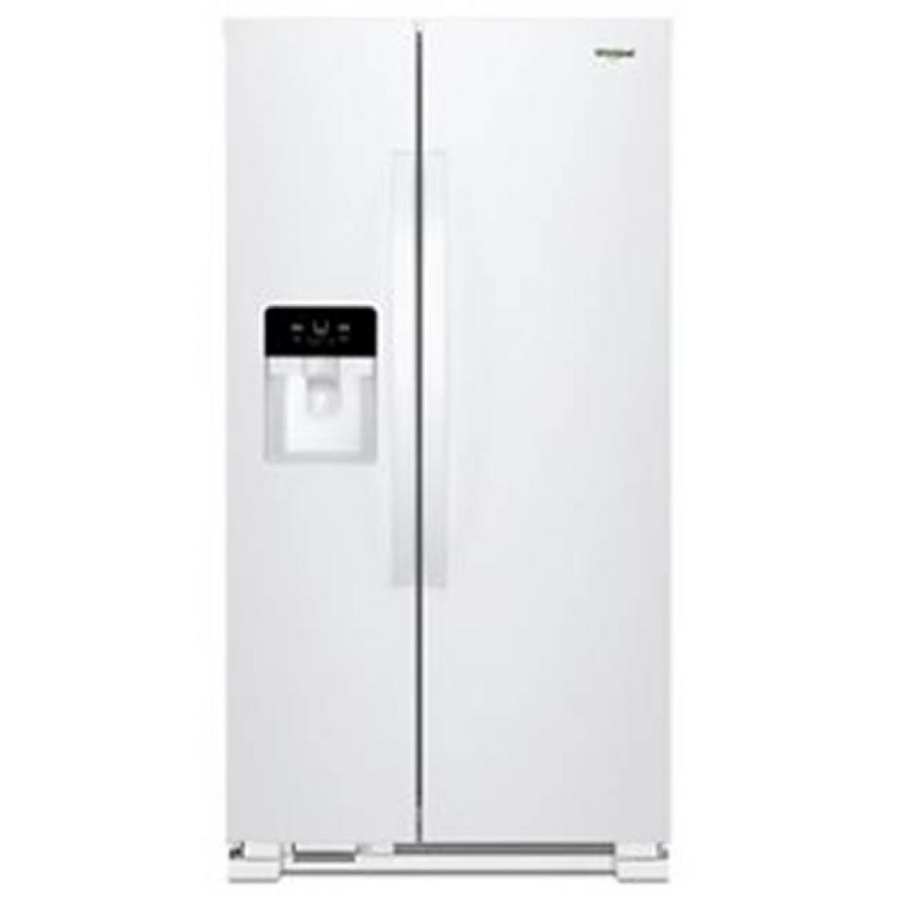 36-Inch Wide Side-By-Side Refrigerator - 25 Cu. Ft.