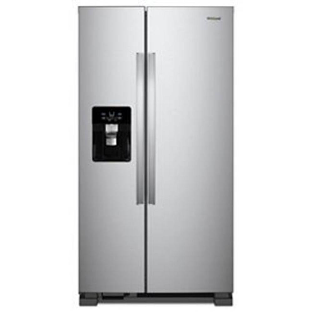 36-Inch Wide Side-By-Side Refrigerator - 25 Cu. Ft.