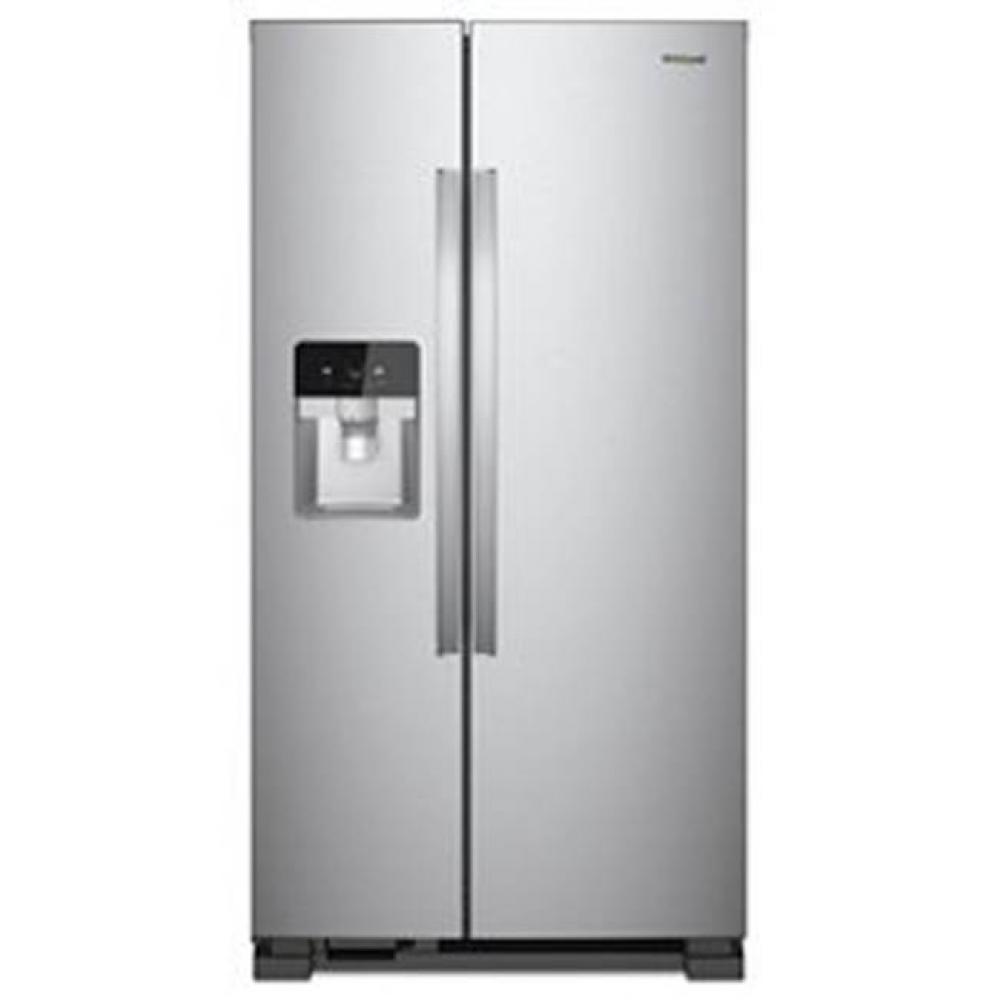 36-Inch Wide Side-By-Side Refrigerator - 25 Cu. Ft.