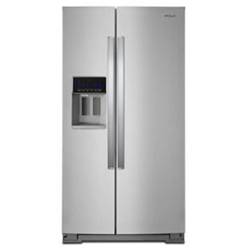 36-Inch Wide Side-By-Side Refrigerator - 28 Cu. Ft.