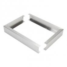 Whirlpool W10164745 - Microwave Hood Filler Kit: Universal, Stainless Steel Metal, 3-In X 17 1/4-In X 11-In