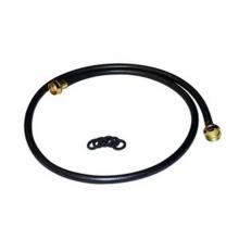 Whirlpool W10782875 - Washer Inlet Hose-Steam: 5-Ft Epdm Hose, 3-Washers, Does Not Include Y- Connector, Color-Blk - Pkg