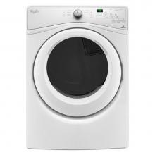 Whirlpool WED7590FW - 7.4 cu. ft. Duet® Long Vent Front Load Electric Dryer with Wrinkle Shield? Plus Option