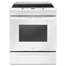 Whirlpool WEE510S0FW - 4.8 cu. ft. Electric Range with Guided Cooktop Controls