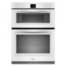 Whirlpool WOC54EC0AW - Whirlpool® 5.0 cu. ft. Combination Microwave Wall Oven with SteamClean Option