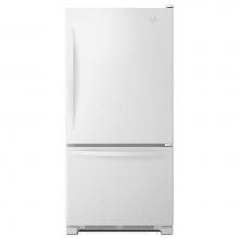 Whirlpool WRB329DMBW - 30-inches wide Bottom-Freezer Refrigerator with SpillGuard™ Glass Shelves - 18.7 cu. ft.