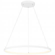 Access 52069LEDD-MWH/ACR - Dual Voltage LED Pendant