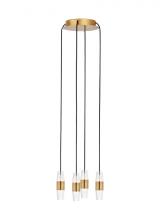 Visual Comfort & Co. Modern Collection SLCH38327NB - Lassell Short 4 Light Chandelier