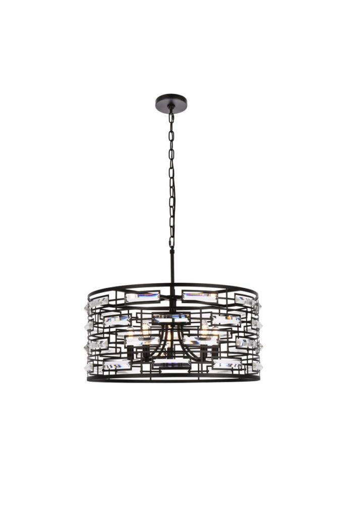 Kennedy 24 Inch Pendant in Black