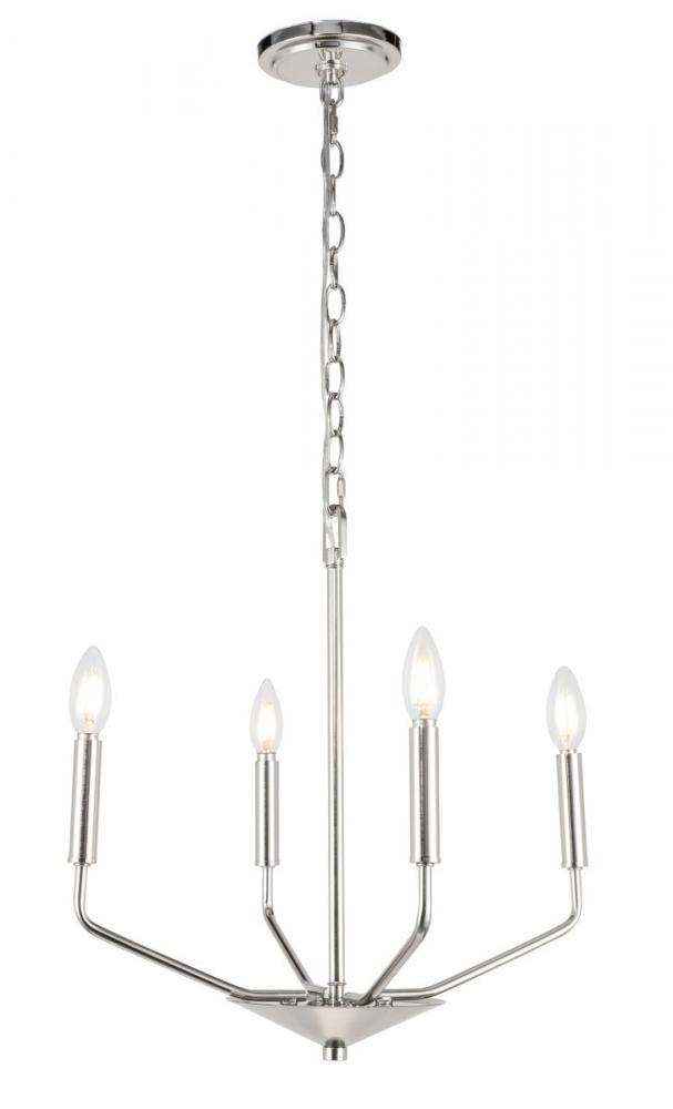 Enzo 4 Light Chrome Pendant