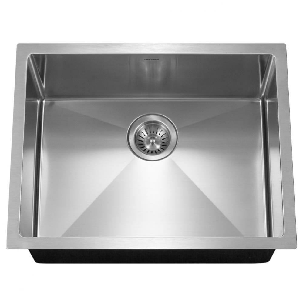 Axiom 23'' 10mm Radius Undermount Single Bowl Kitchen Sink