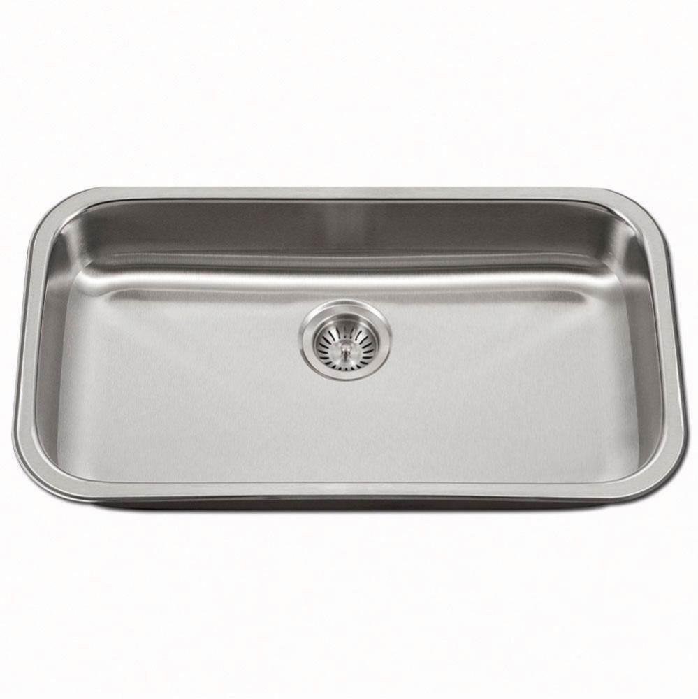 Classic 32'' ADA Undermount Large Stainless Steel Sink, 5'' Depth, Bulk Pack