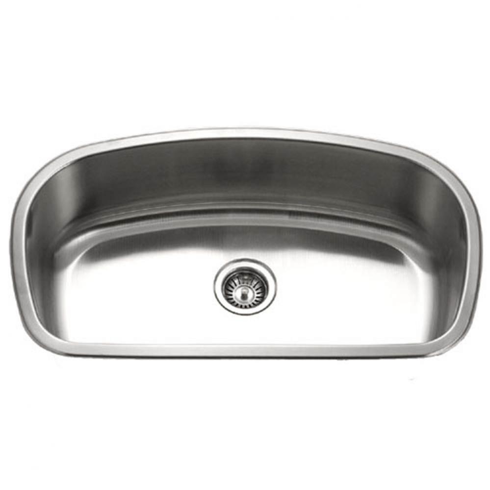 Undermount Stainless Steel Large Single Bowl Kitchen Sink