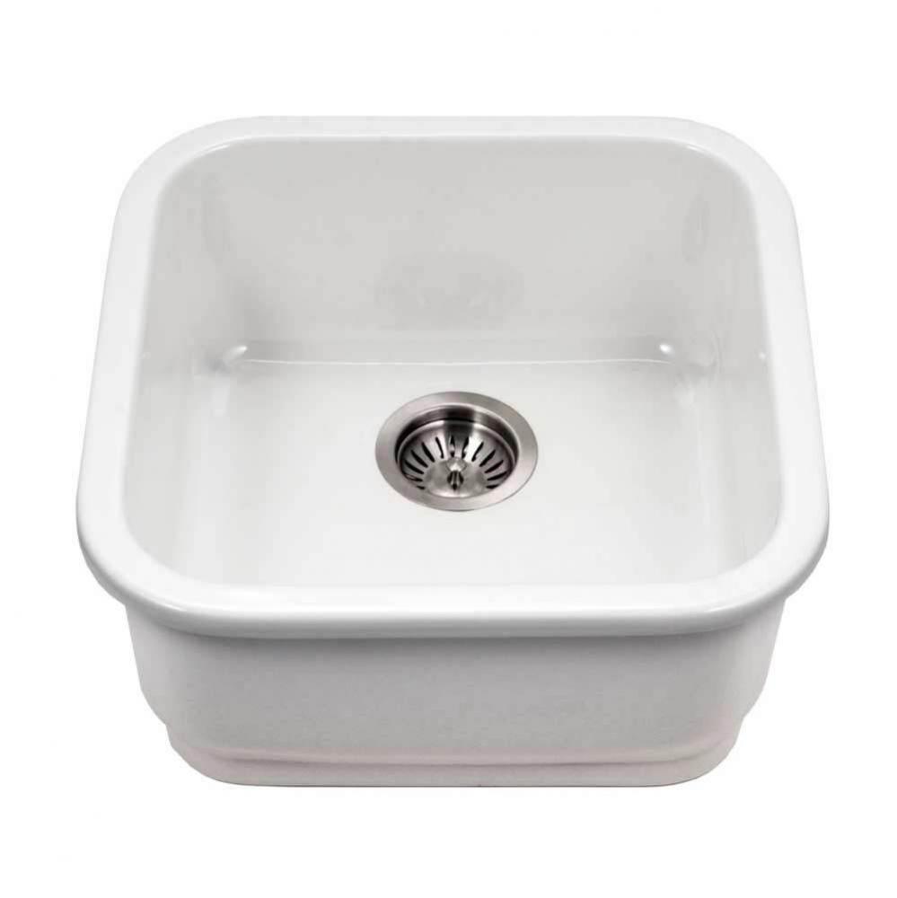 Undermount Fireclay Bar Sink, Marble