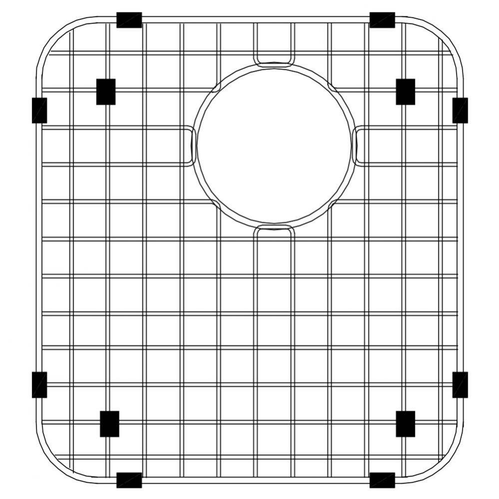 13 3/4'' x 15'' Wire Grate/Bottom Grid