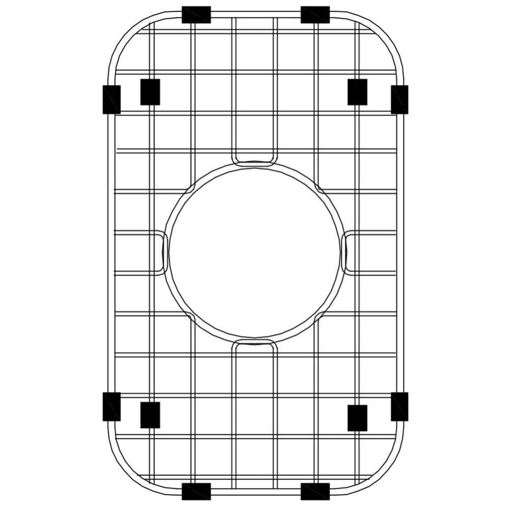 8-7/16'''' x 13-7/8'' Wire Grate/Bottom Grid