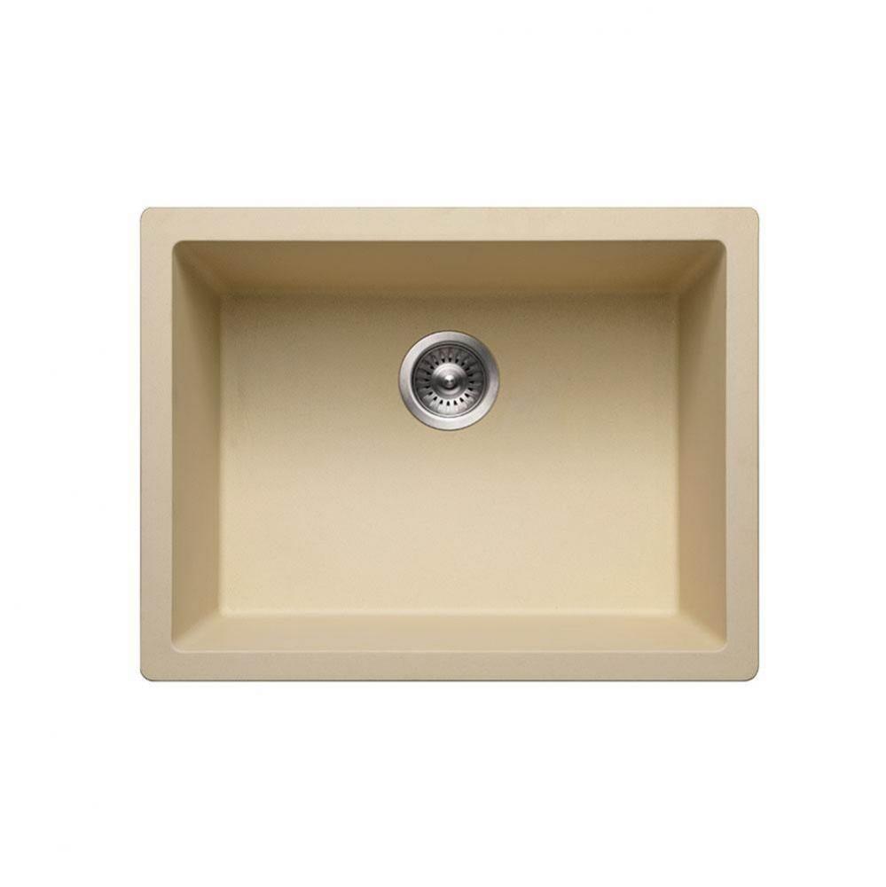 Granite Undermount Single Bowl Kitchen Sink, Sand