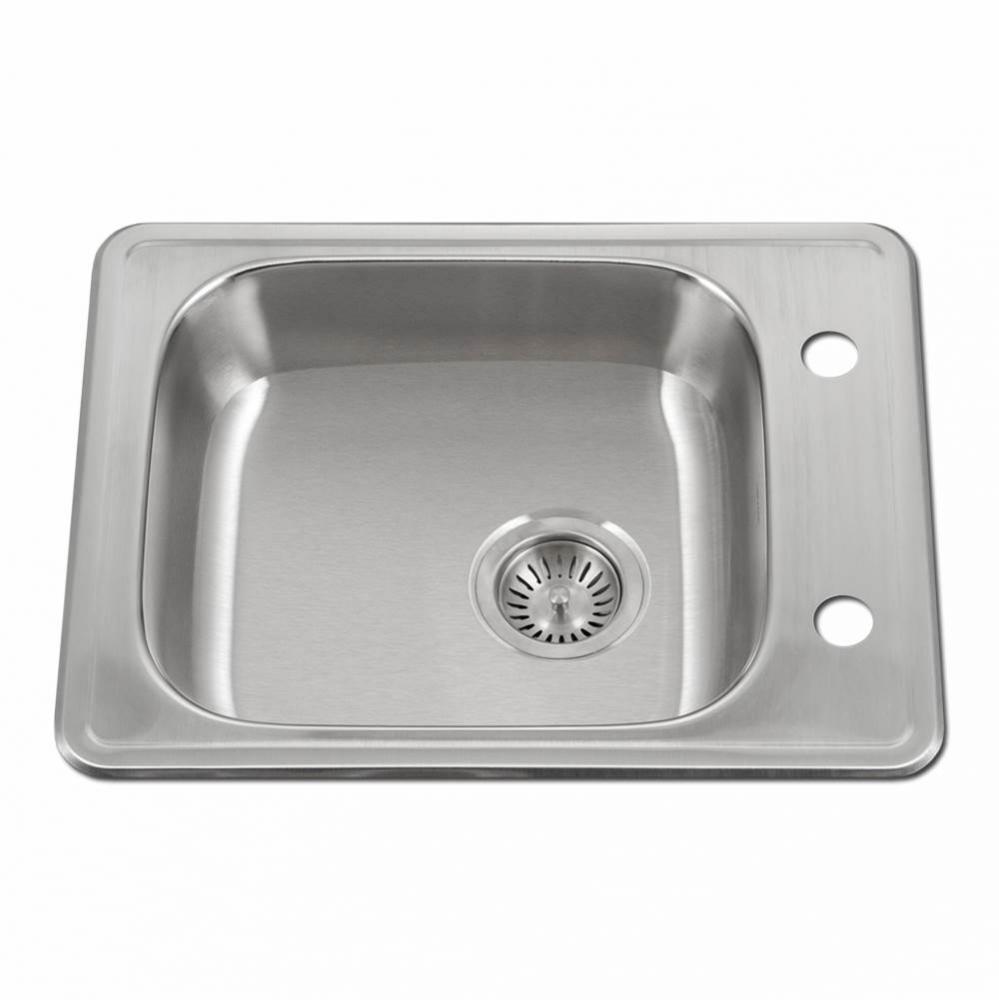 ADA Topmount Stainless Steel 1-hole Sink