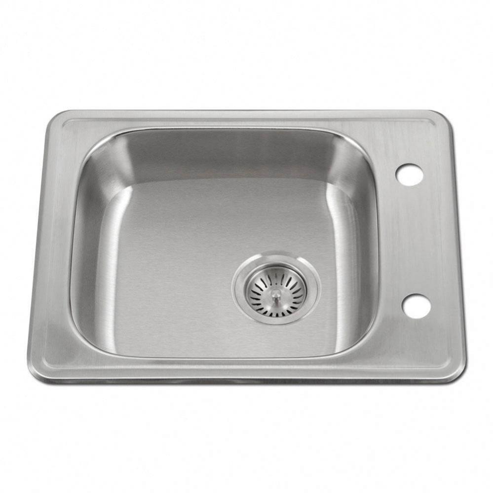 ADA Topmount Stainless Steel 1-hole Sink