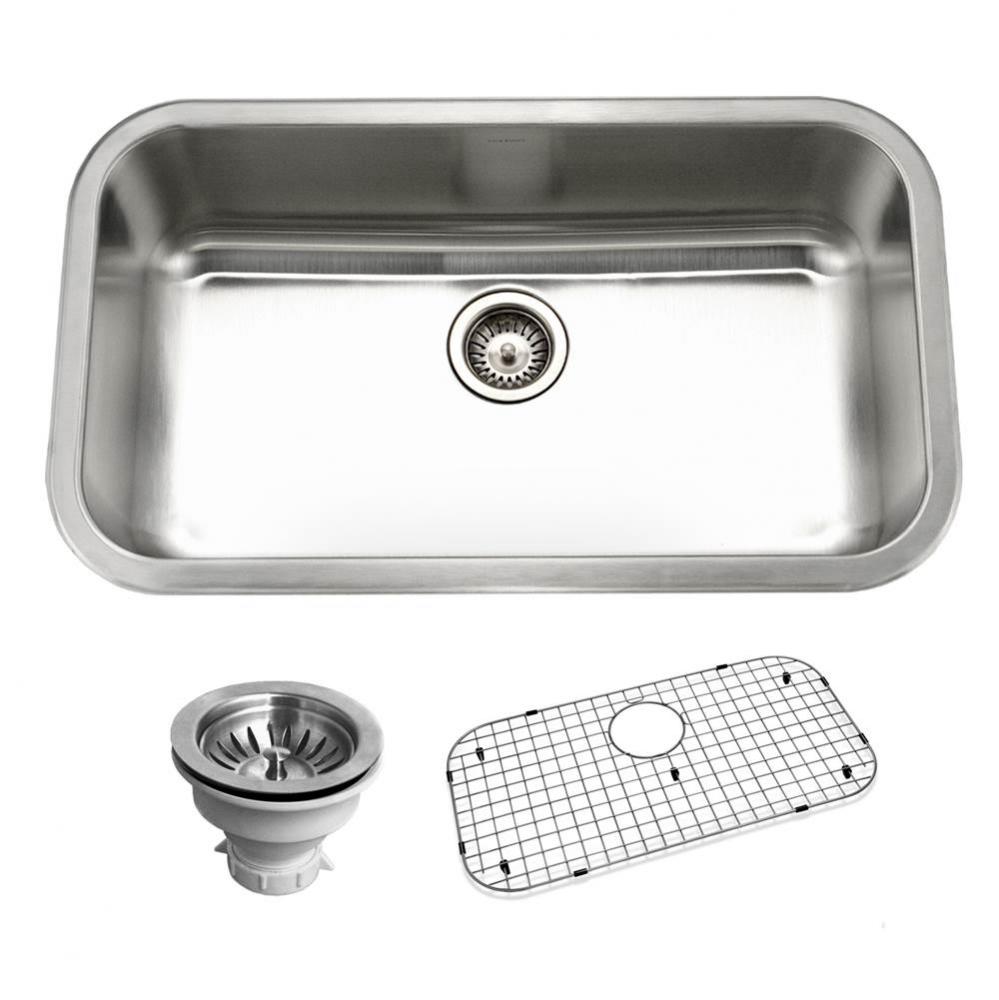 Villa 32'' Topmount Large Single Bowl Kitchen Sink