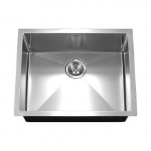 Hamat AADA-2318SU-5-1 - ADA 10mm Radius Undermount Stainless Steel Sink