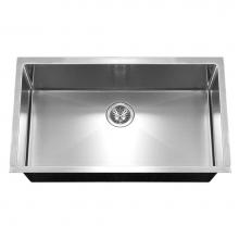 Hamat AADA-3218SU-5-1 - ADA 10mm Radius Undermount Stainless Steel Sink