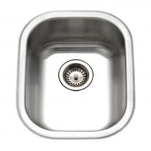 Hamat ASP-1418B-1 - Undermount Medium Bowl Bar/Prep Sink