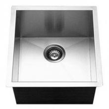 Hamat PRI-1718BS - Przim 17'' Undermount Stainless Steel Bowl Bar/Prep Sink