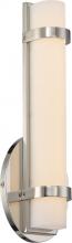 Nuvo 62/931 - Slice - LED Wall Sconce - Polished Nickel Finish