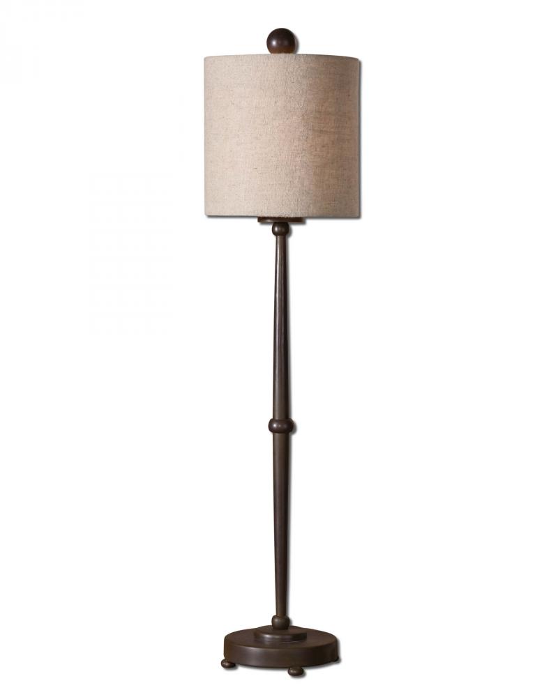 One Light Chocolate Bronze Table Lamp