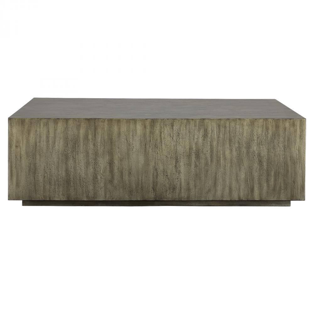 Kareem Modern Gray Coffee Table