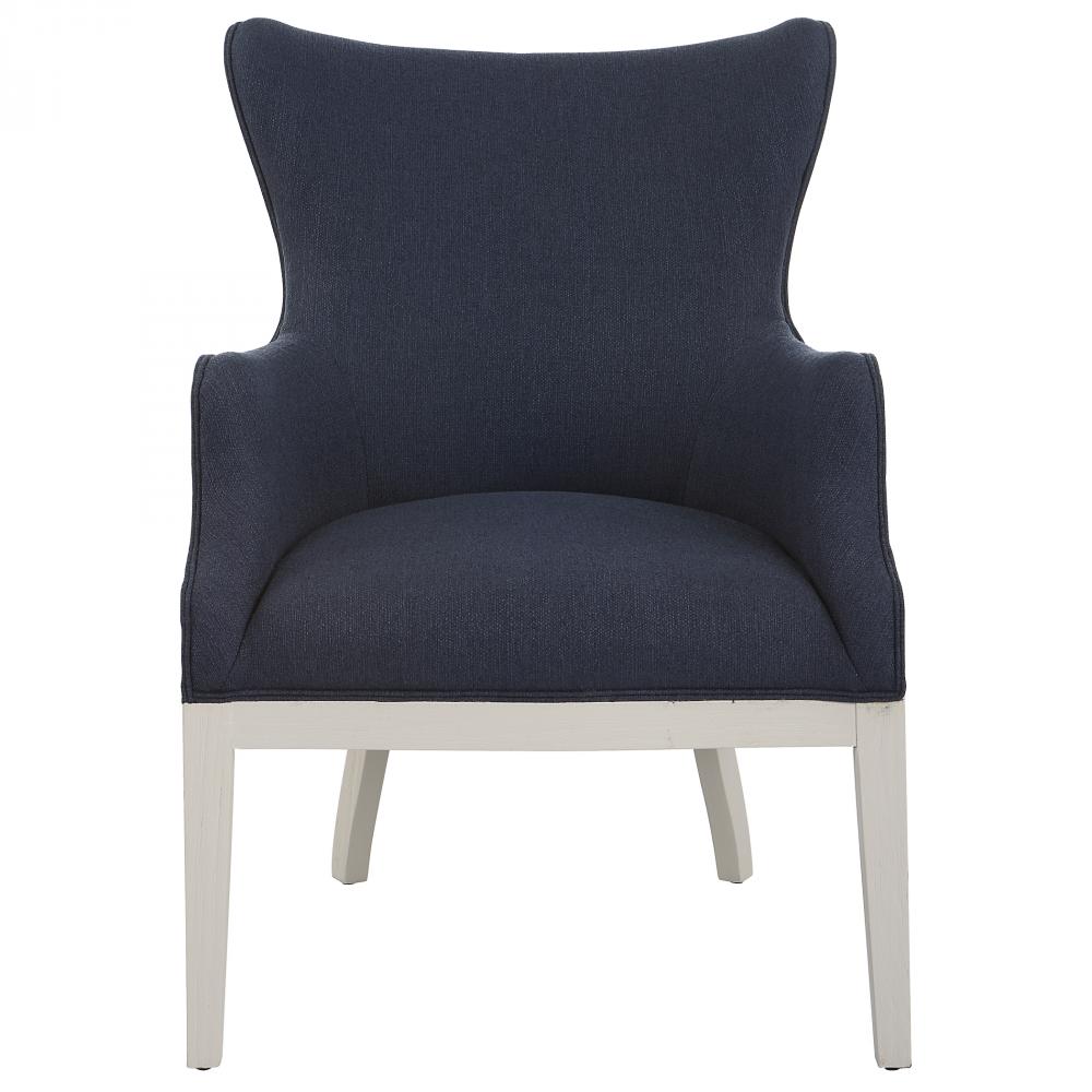 Gordonston Blue Fabric Accent Chair