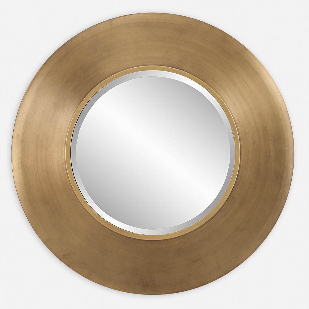 Uttermost Contessa Round Gold Mirror