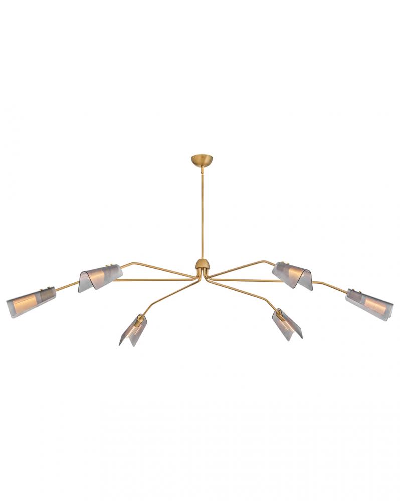 Extra Large Low Profile Chandelier