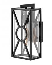 Hinkley 18370BK - Medium Wall Mount Lantern