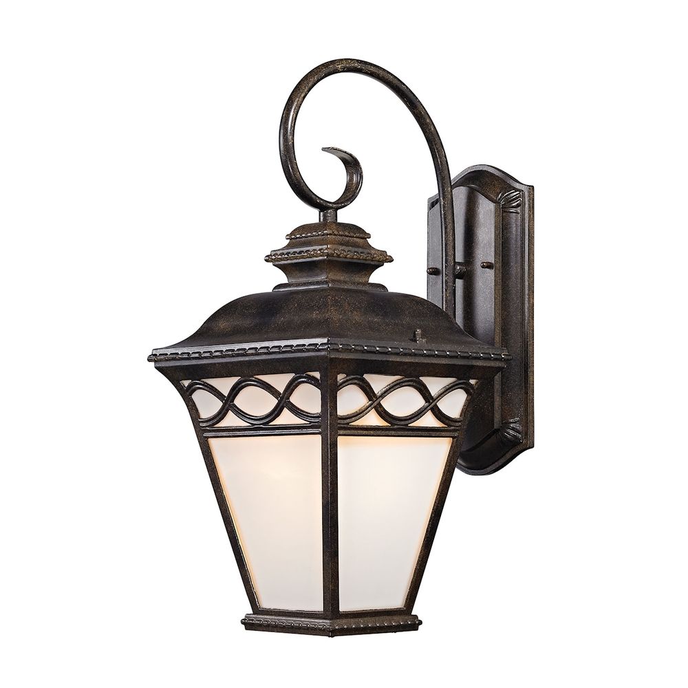 Thomas - Mendham 1-Light Outdoor Sconce in Hazelnut Bronze