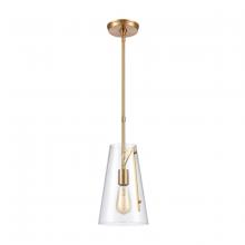 ELK Home 82145/1 - Trustle 7'' Wide 1-Light Mini Pendant - Satin Brass