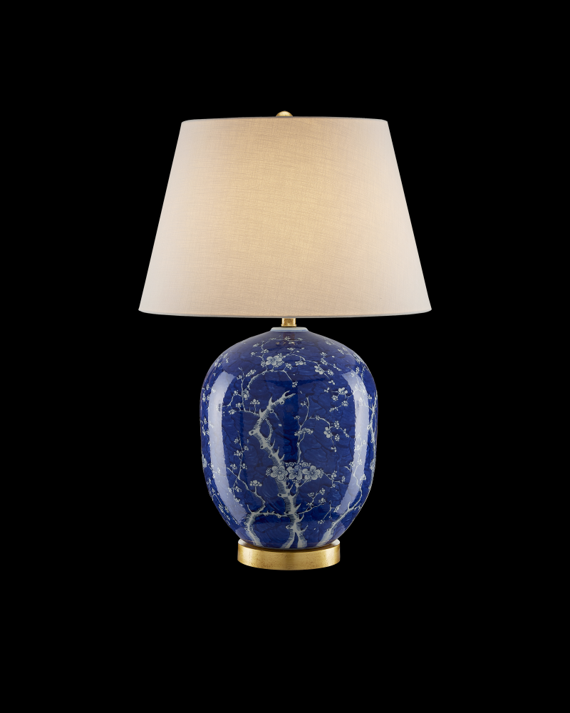 Sakura Blue Table Lamp