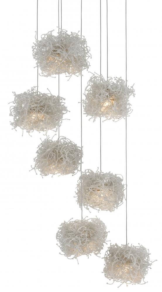 Birds Nest 7-Light Round Multi