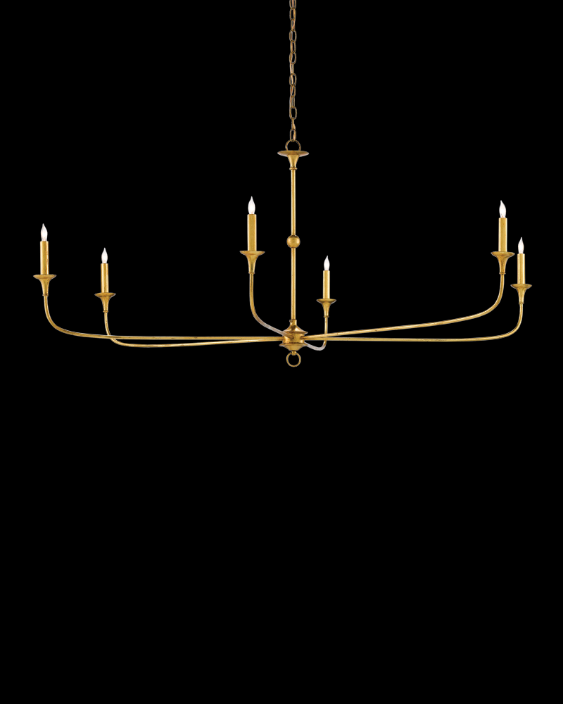 Nottaway Large Gold Chandelier