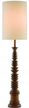 Currey 8000-0034 - Malayan Natural Floor Lamp