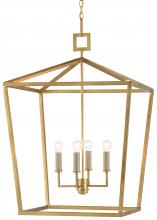 Currey 9000-0405 - Denison Large Gold Lantern