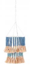 Currey 9000-0831 - St. Barts Blue Pendant