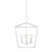 Currey 9000-0978 - Denison Small White Lantern